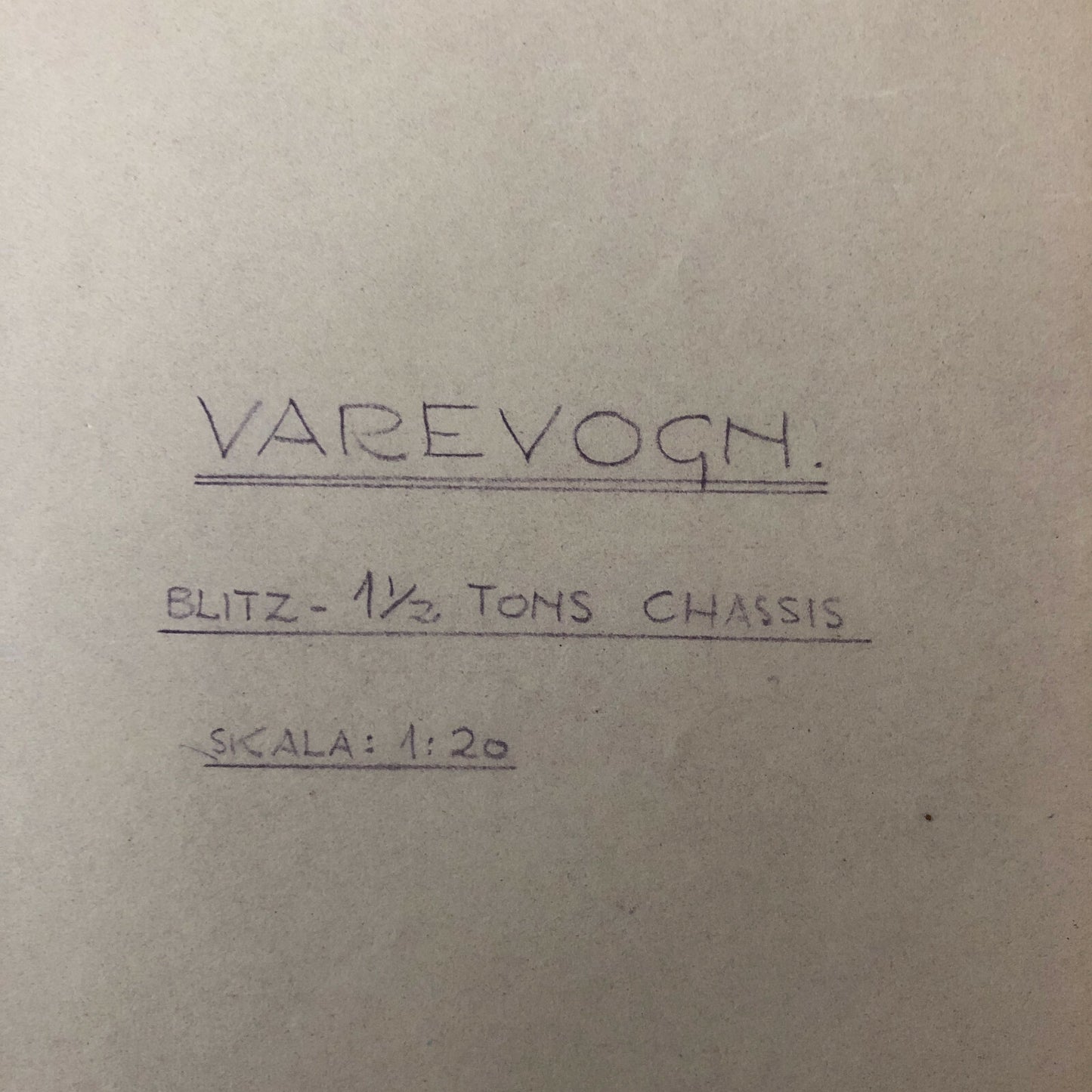 1938 Coachbuilder Truck Design Blueprint Rendering Blue Print Panel Van 