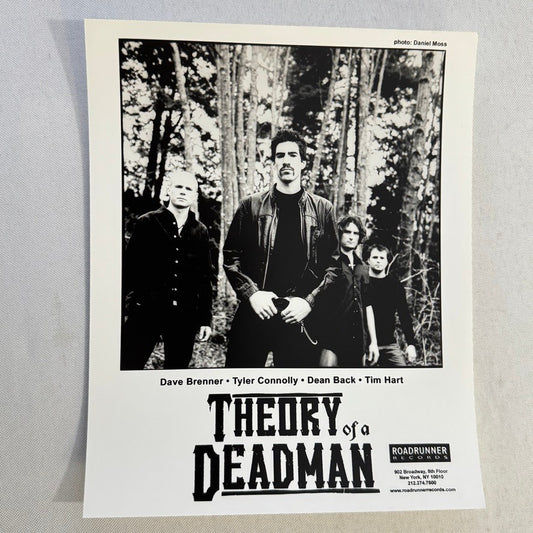 Theory of a DeadMan Publicity Press Photo Photograph Dean Back Tim Hart