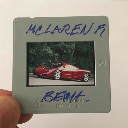 McLaren F1 Supercar 35MM Photo Slide - Photograph Image - 1990s 