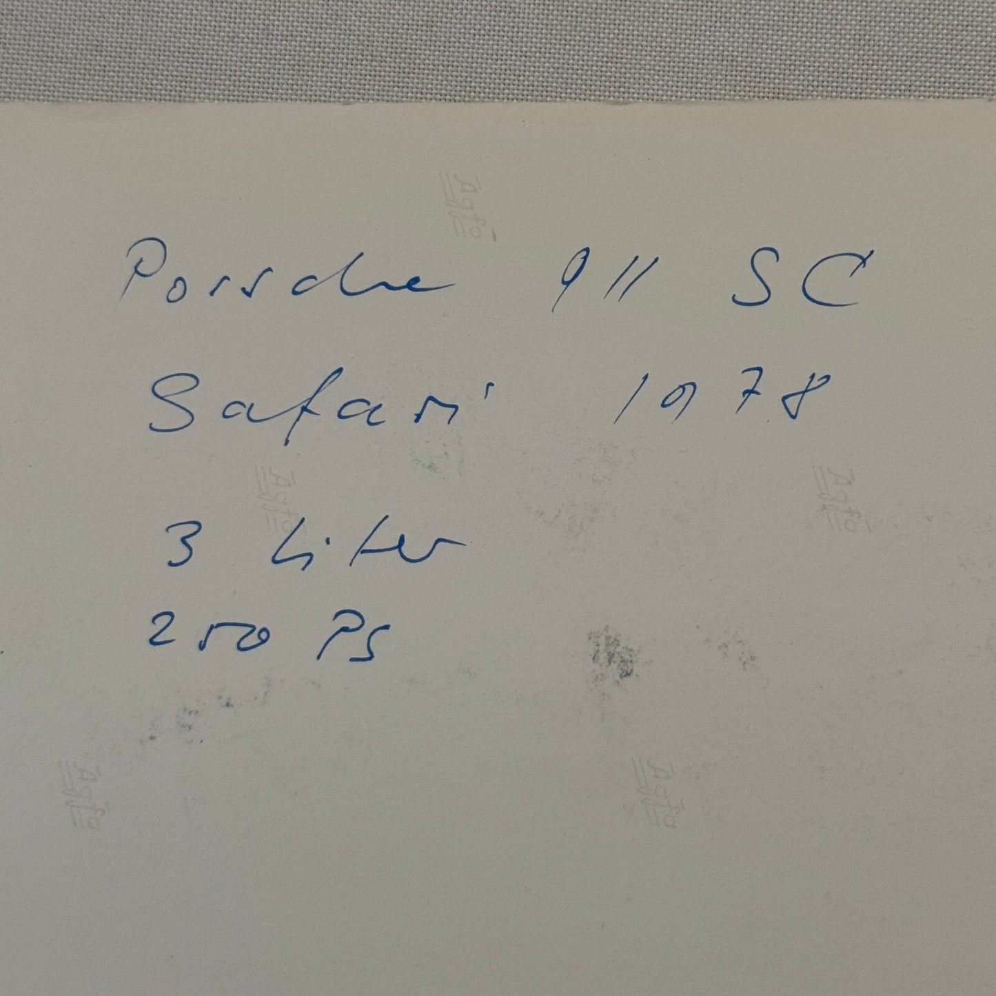 1978 Porsche 911 SC Safari Rally Rallye Car Photo Photograph