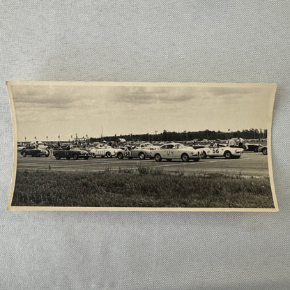 Vintage Racing Photo Photograph Alfa Romeo Porsche MG MGA