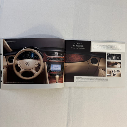 2006 Mercedes Benz CLS Class Sales Brochure Catalog CLS 500 CLS55 AMG