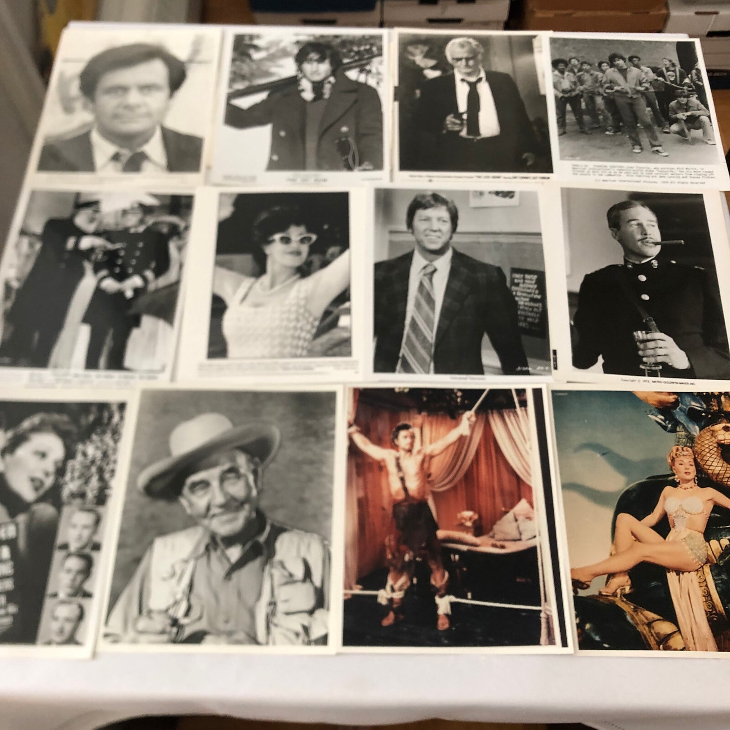 HUGE Celebrity Movie Film Star Still Press Photo Photograph Lot 100+ 1950s-1990s