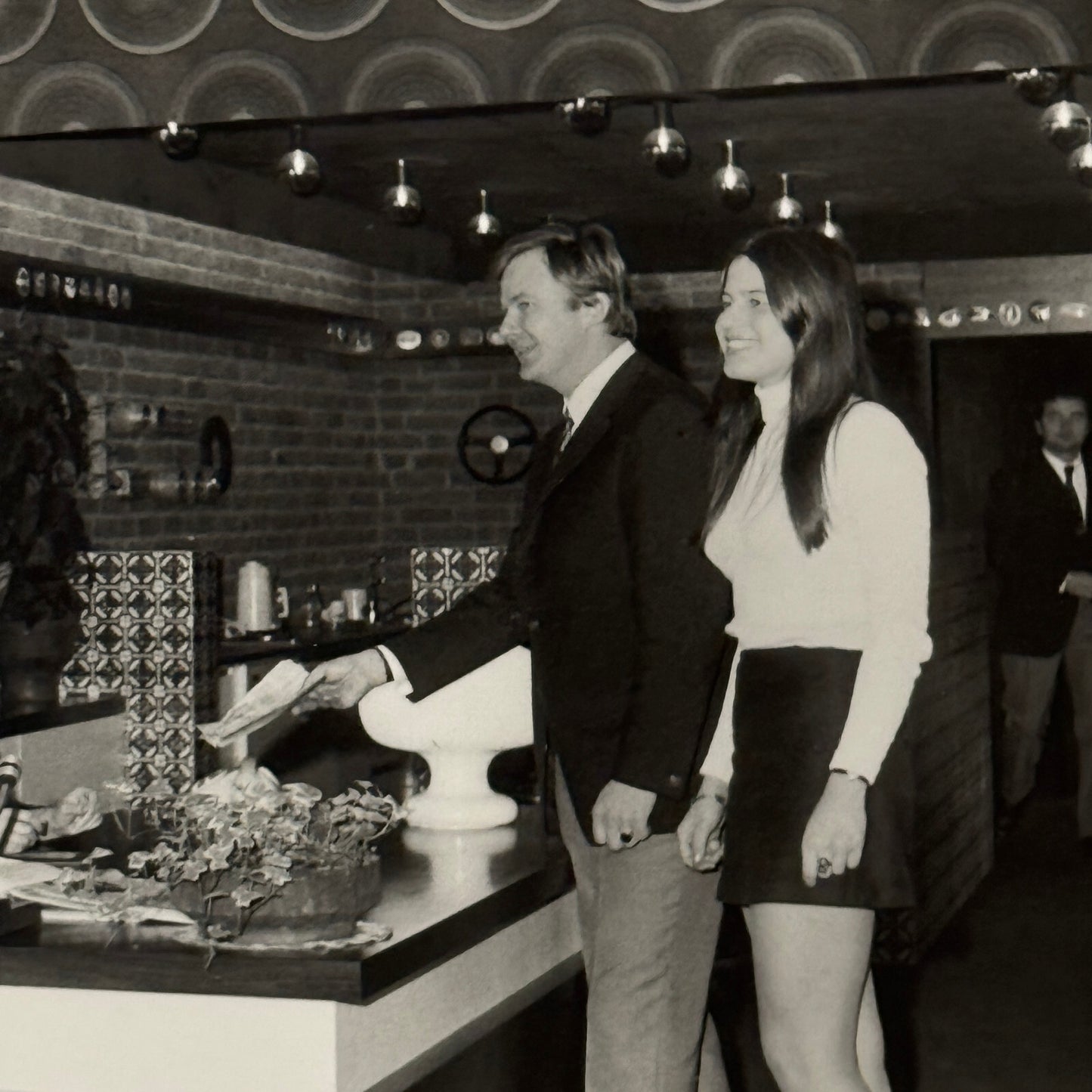 Vintage Porsche Dealership Accessories Display Photo Photograph