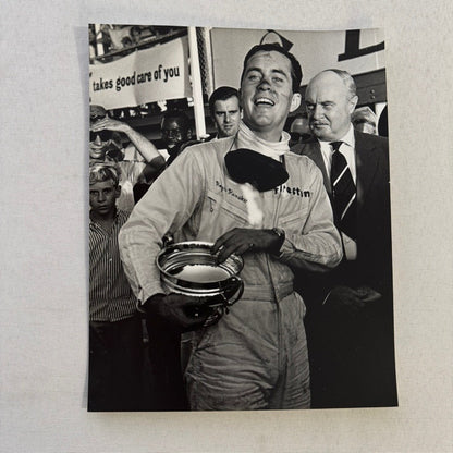 Roger Penske Racing Driver Photo Photograph Nassau 1964 Chaparral Modern Print