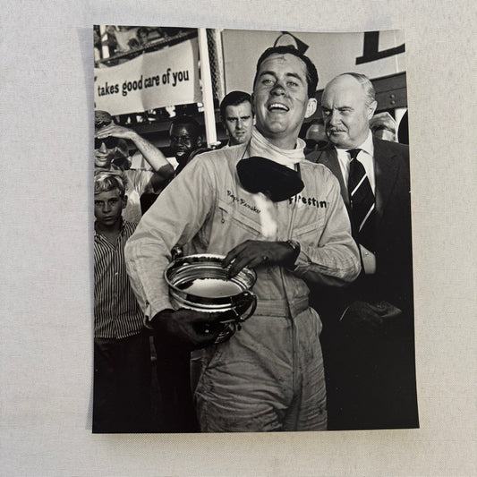 Roger Penske Racing Driver Photo Photograph Nassau 1964 Chaparral Modern Print