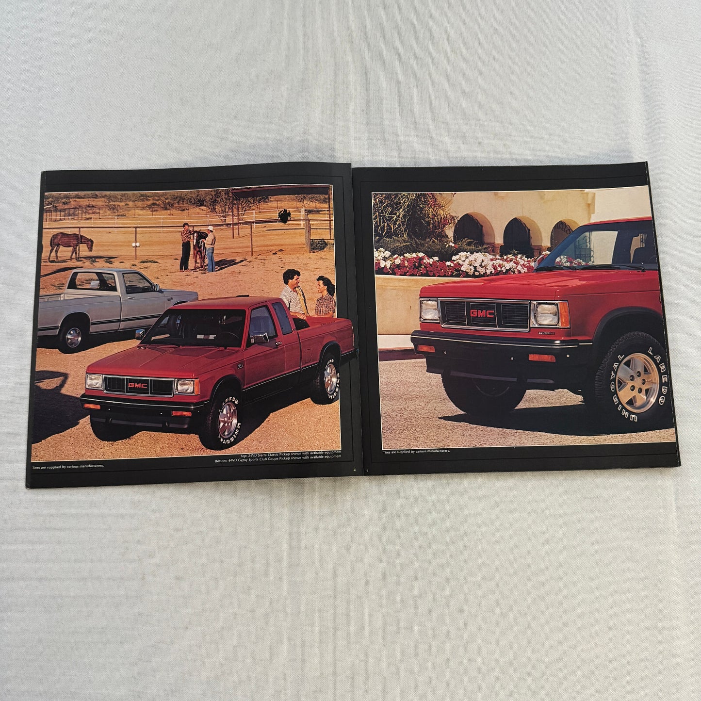 1984 GMC S-15 Pickup S15 Pickup Truck Sales Brochure Catalog Advertising