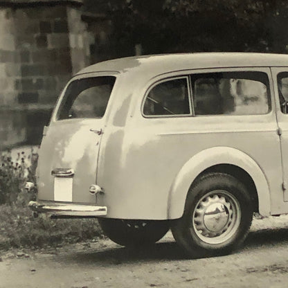 Skoda Car Automobile Photo Photograph Print 1949 1950 ?