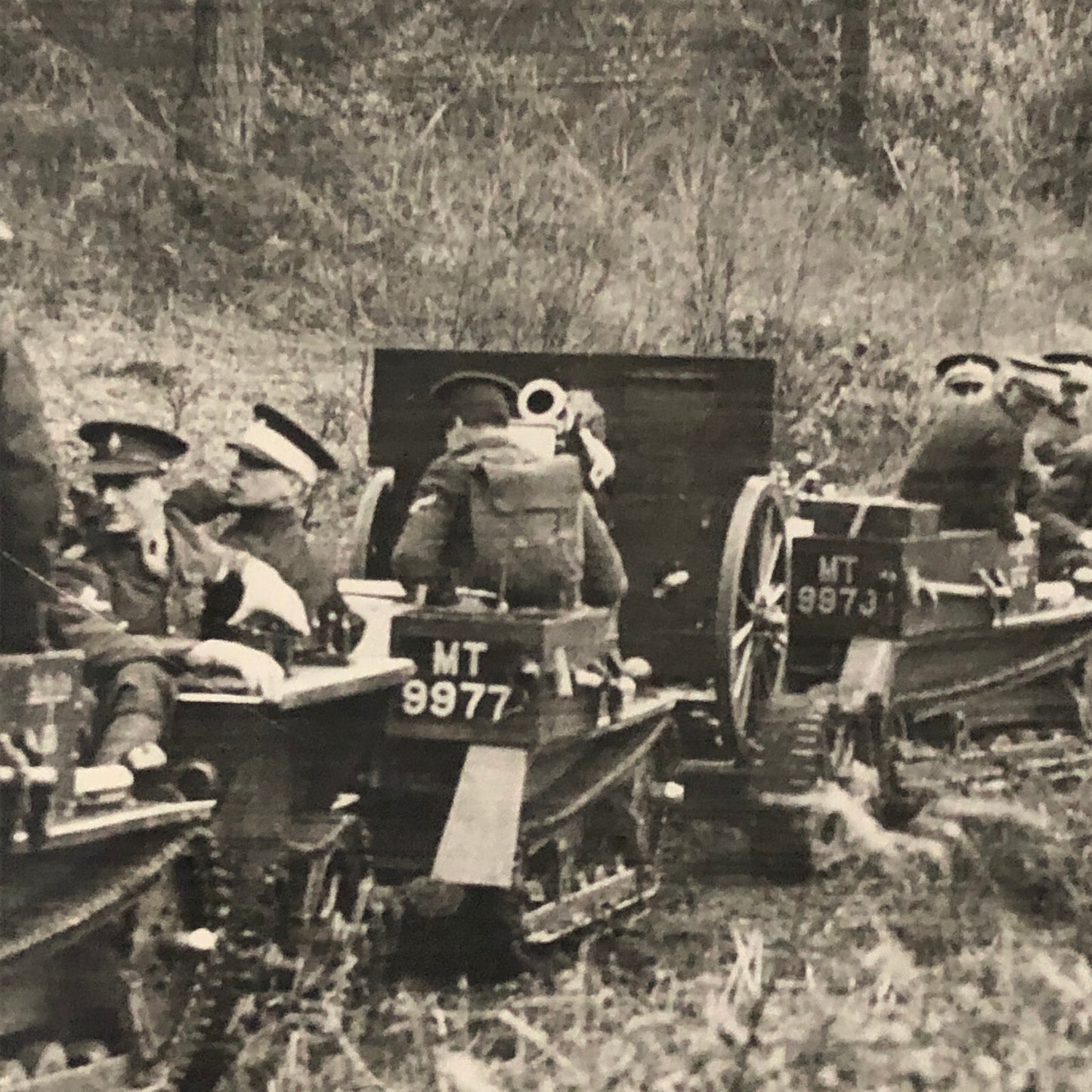 Military School 1932 Press Photo Photograph Eton vs Charterhouse UK Tanks