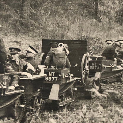 Military School 1932 Press Photo Photograph Eton vs Charterhouse UK Tanks