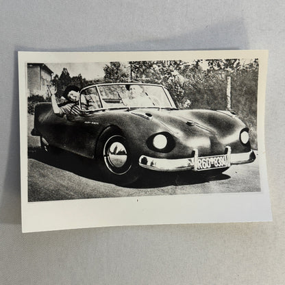 Vintage Coachbuilder Car Automobile Convertible Photo Photograph Unidentified