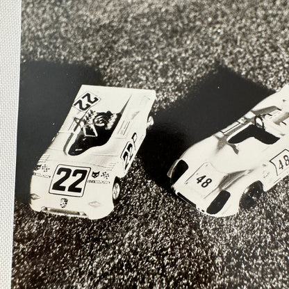 Vintage Porsche Toy Car Photo Photograph Print Lot 3x