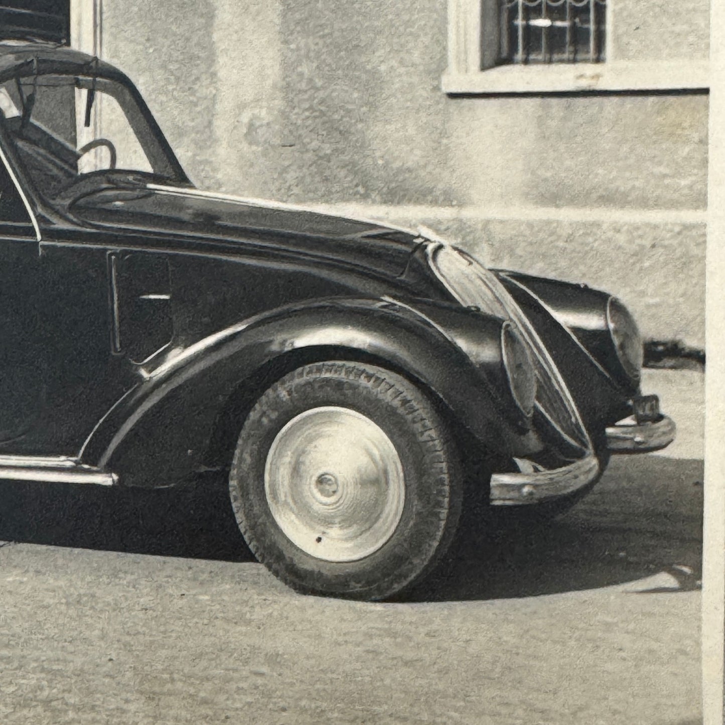 Vintage Fiat 1500 A Berlina Car Automobile Photo Photograph Print