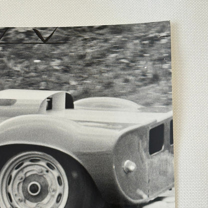 Vintage Racing Car Driver Photo Photograph Print Ulf Von Malberg