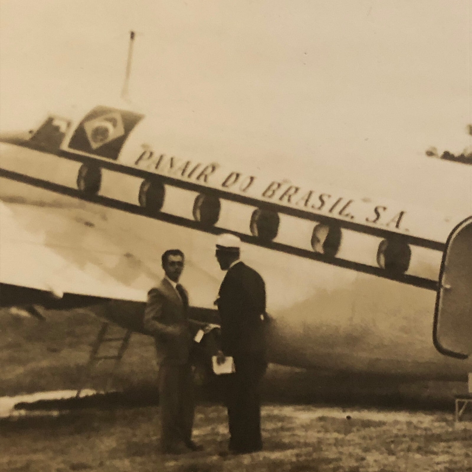 Panair Do Brasil Aircraft Airplane Plane Photo Photograph Brazil Brazilian