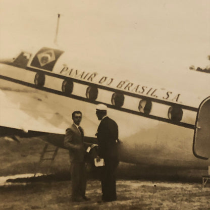 Panair Do Brasil Aircraft Airplane Plane Photo Photograph Brazil Brazilian
