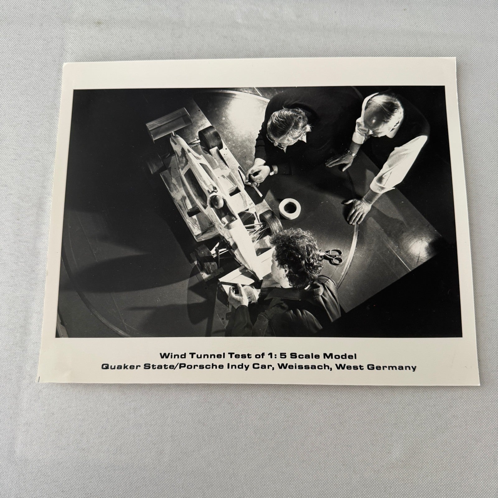 Porsche Quaker State Indy Car Racing Design Factory Press Photo Photograph Print