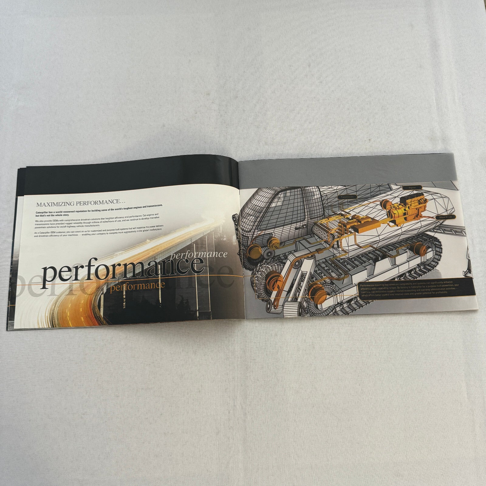 Caterpillar Integrated Systems Product Development Heavy Equipment Brochure