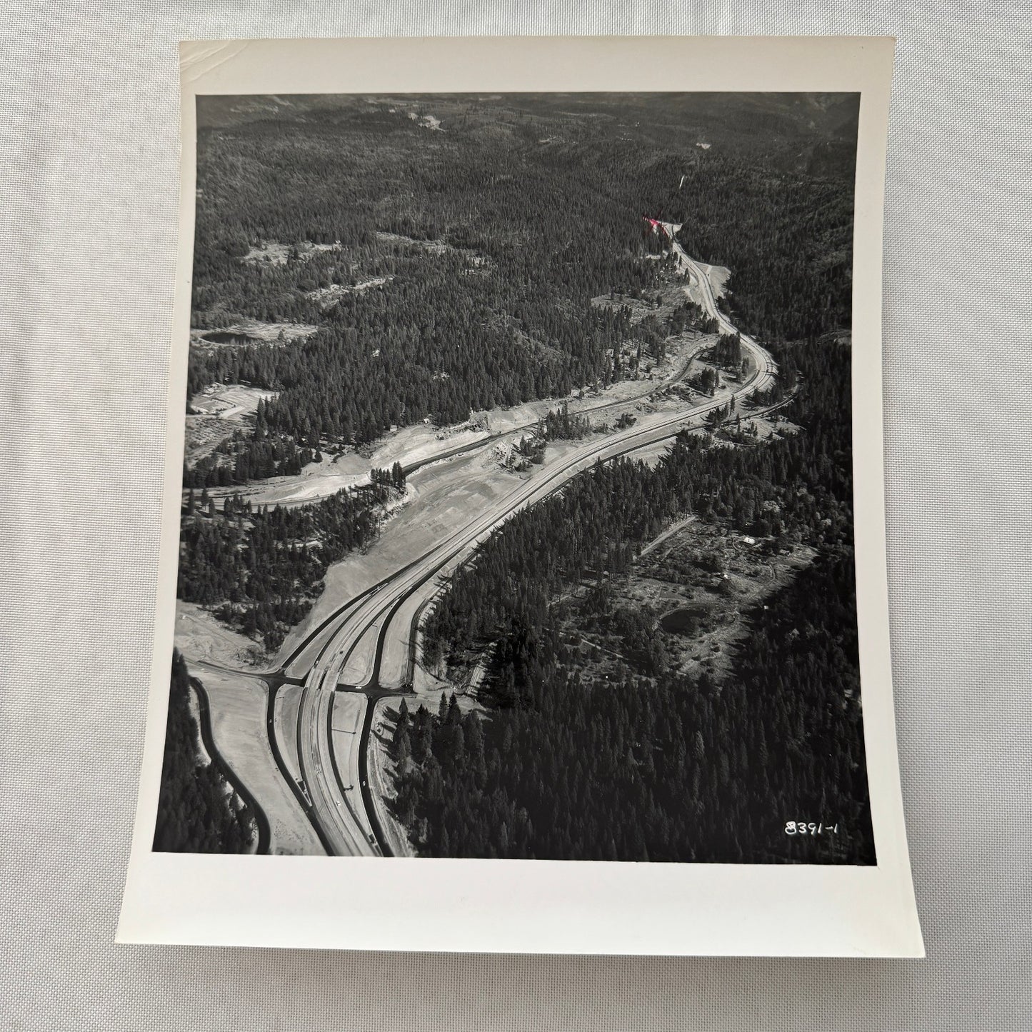 California Department of Highways Photograph Photo Civil Engineering Envelope