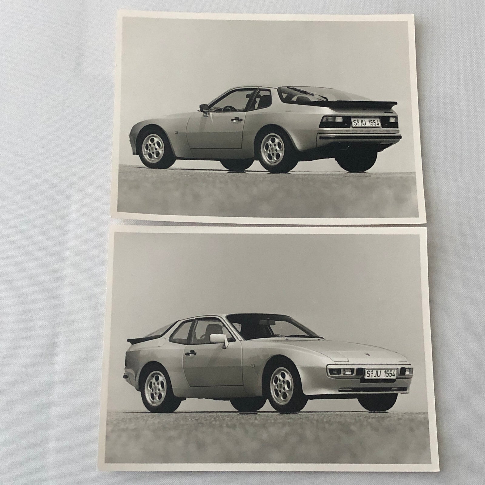Vintage Porsche 944 Photo Photograph Print Lot of 2