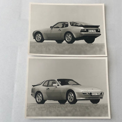 Vintage Porsche 944 Photo Photograph Print Lot of 2