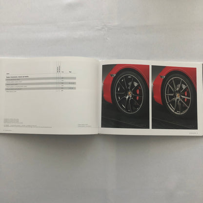Porsche 911 Personalisation Factory Custom Accessories Brochure Carrera S 2011