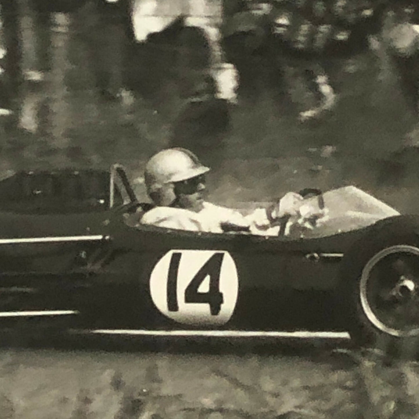 Vintage Grand Prix Racing Car Photo Photograph Print 