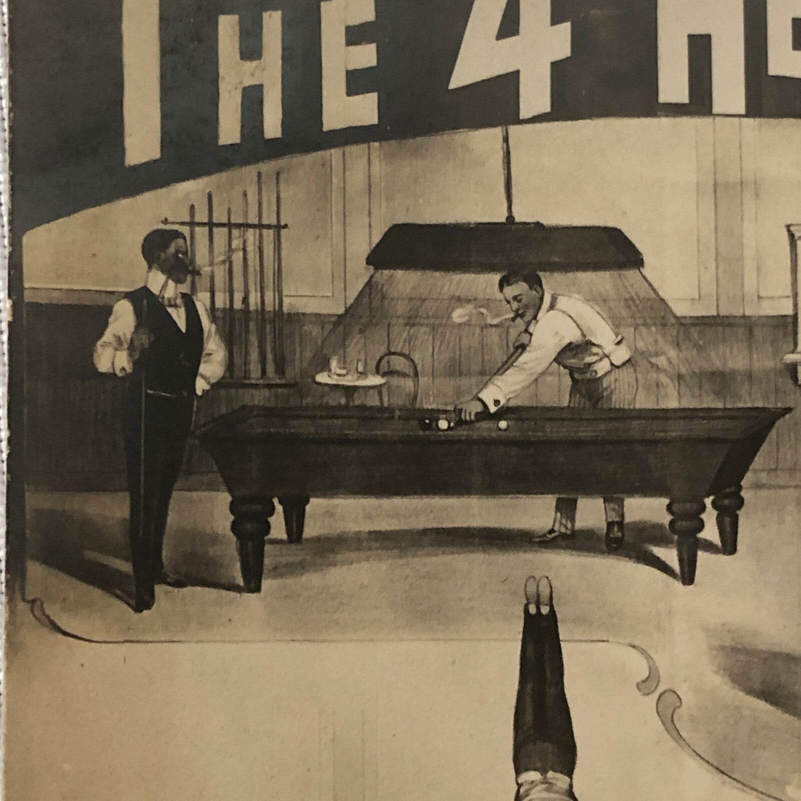 Circus Performer Postcard Post Card Acrobat Act The 4 Helsons