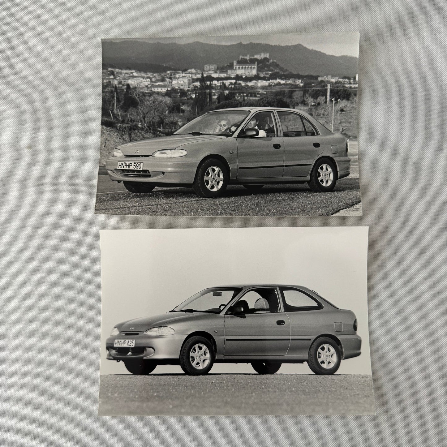 1996 Hyundai Car Press Kit S-Coupe S Coupe Sonata Lantra Accent H100 GERMAN