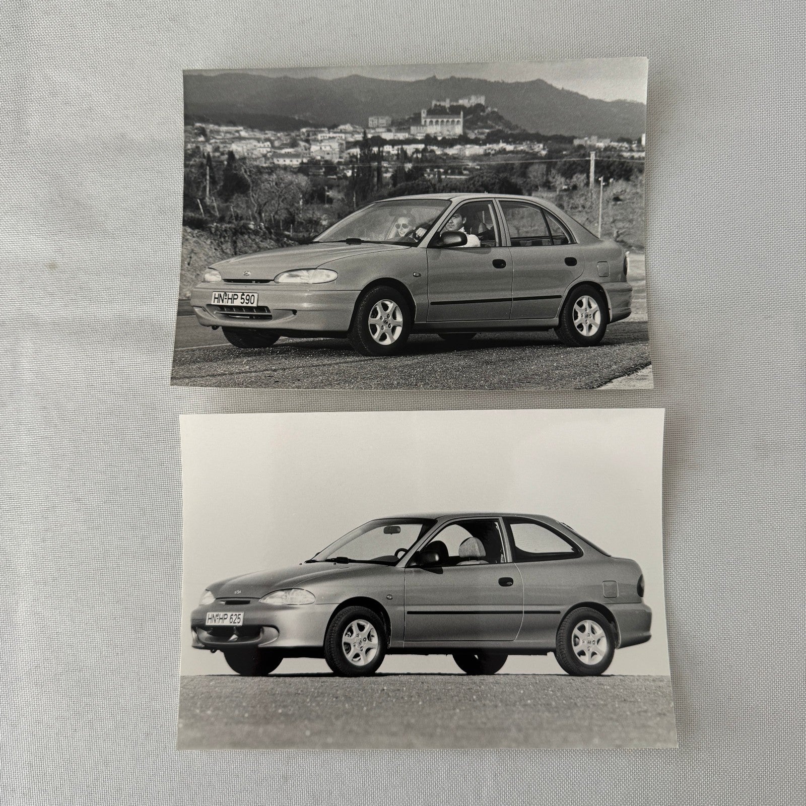 1996 Hyundai Car Press Kit S-Coupe S Coupe Sonata Lantra Accent H100 GERMAN