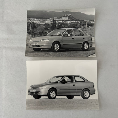 1996 Hyundai Car Press Kit S-Coupe S Coupe Sonata Lantra Accent H100 GERMAN