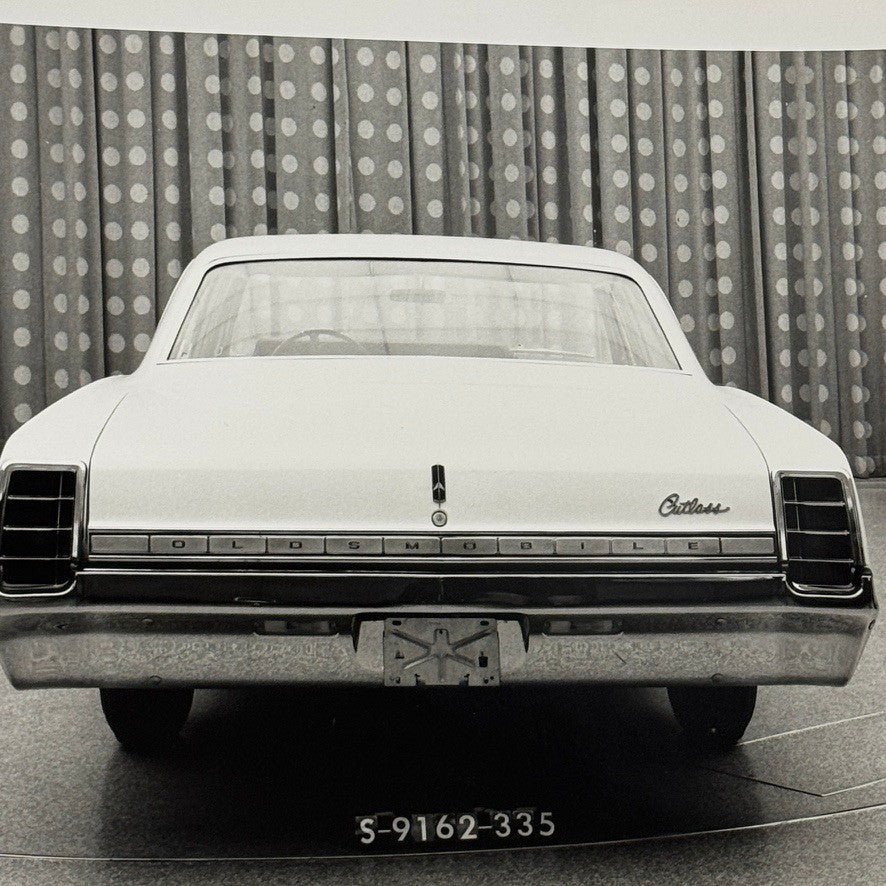 Vintage 1966 Oldsmobile Cutlass Car Automobile Photo Photograph Print