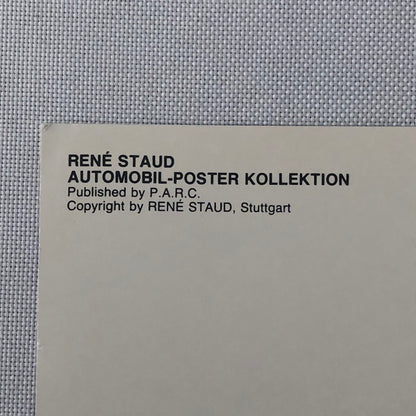 Ferrari 348 TS Rene Staud Postcard Post Card Ferrari 348TS