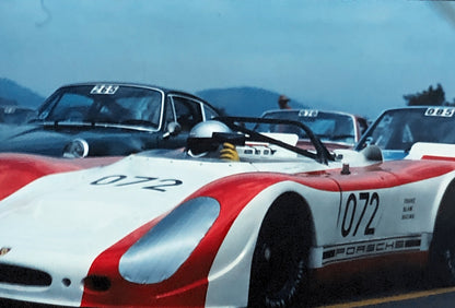 Porsche Car Show 35mm Photo Slide Vintage 1981 Racing Car