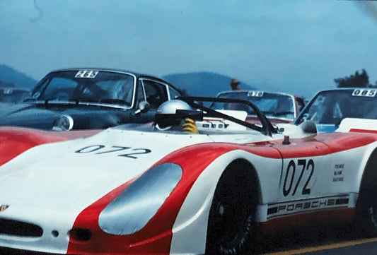Porsche Car Show 35mm Photo Slide Vintage 1981 Racing Car
