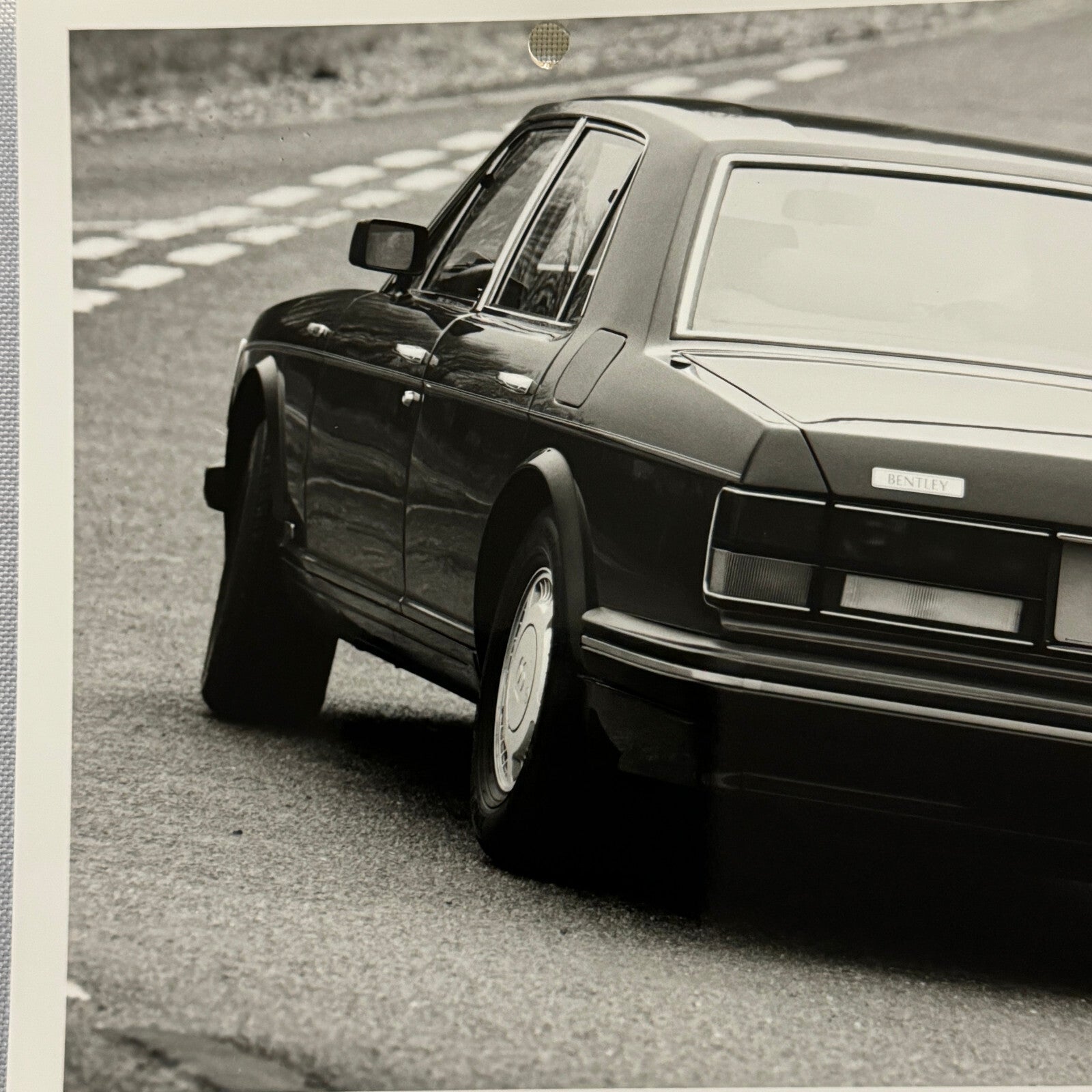 Bentley Turbo R Car Factory Press Photo Photograph Vintage