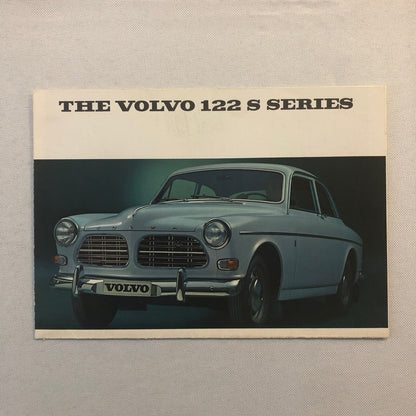 Vintage Volvo 122 S Series Sales Brochure Catalog 122 S Sedan Station Wagon 122S