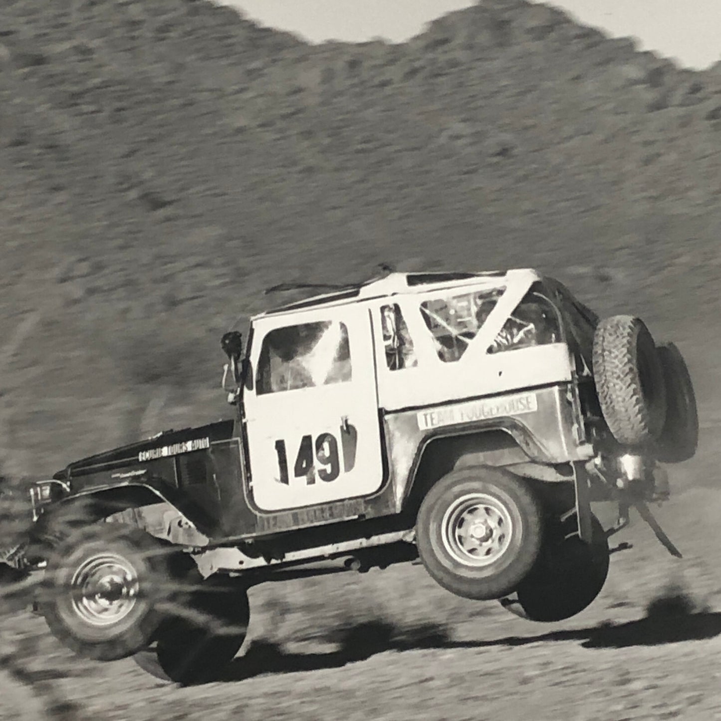 1980 Transafrica Rally Rallye Photo Photograph DPPI Jeep
