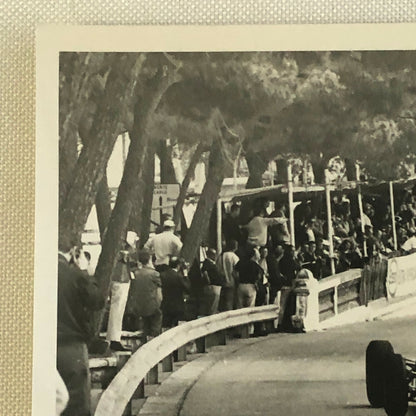 Vintage Grand Prix Racing Car Driver Photo Photograph Print 