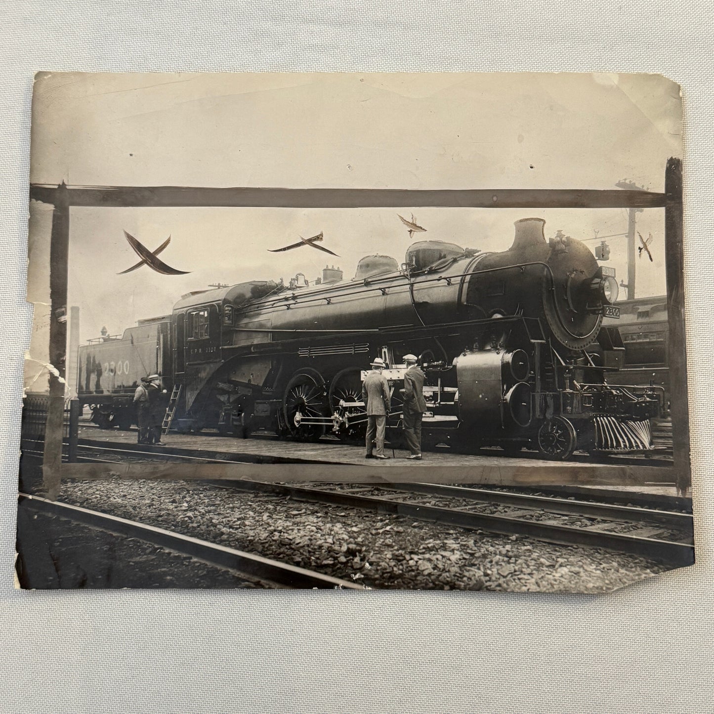 Royal Train Prince of Wales Canada Tour 1919 Press Photo Vintage Rail Railway