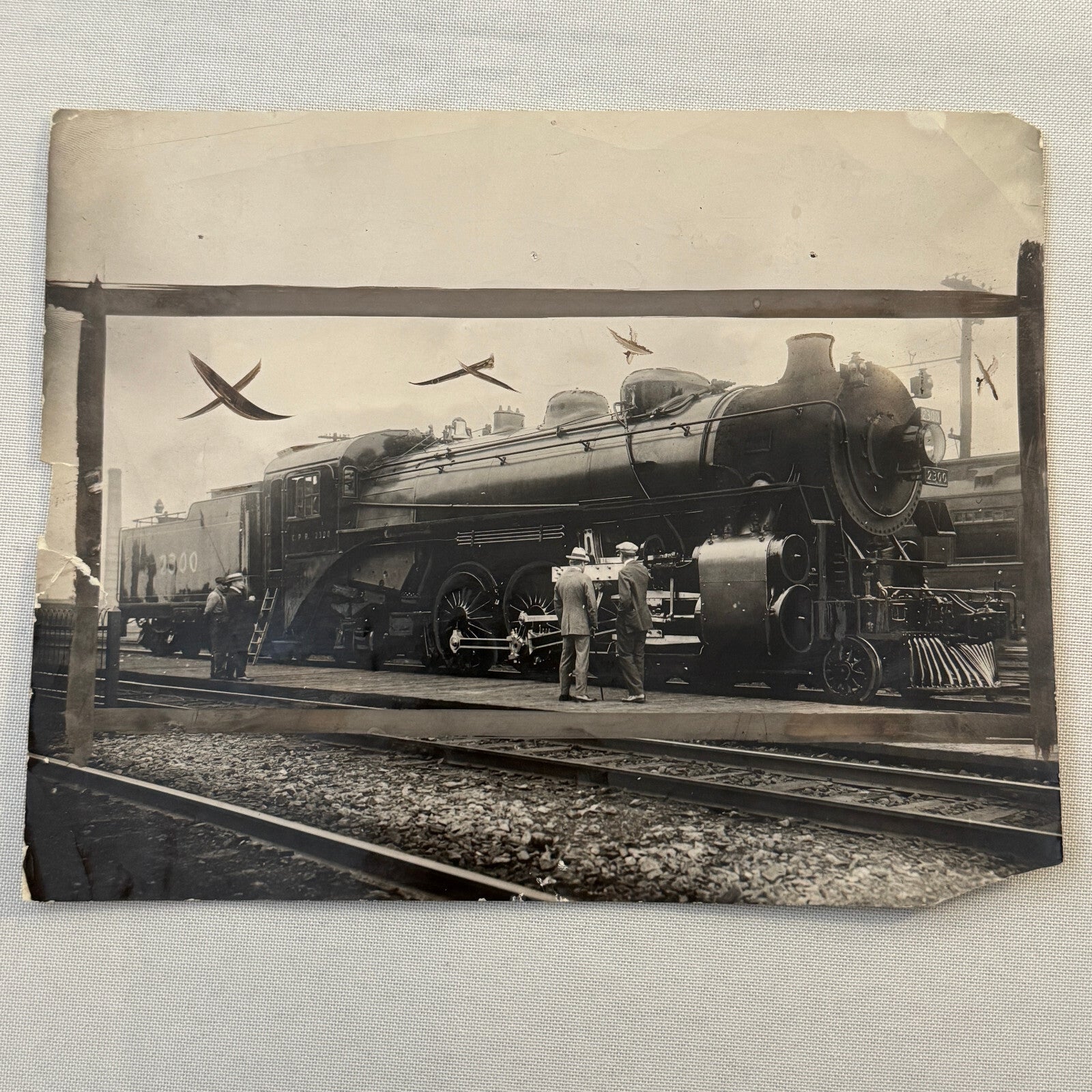 Royal Train Prince of Wales Canada Tour 1919 Press Photo Vintage Rail Railway