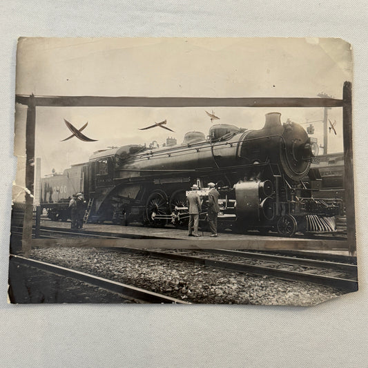 Royal Train Prince of Wales Canada Tour 1919 Press Photo Vintage Rail Railway