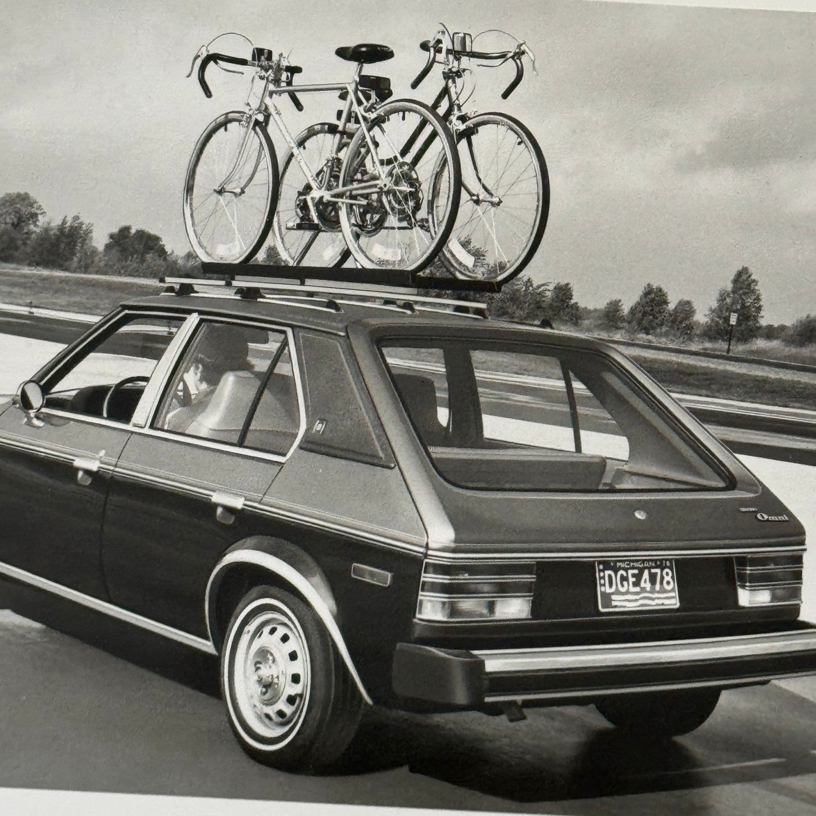 Dodge Omni Factory Press Photo Photograph Print 1977 1978