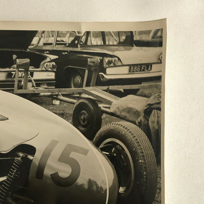Vintage Racing Car Photo Photograph Print Motorsport Race
