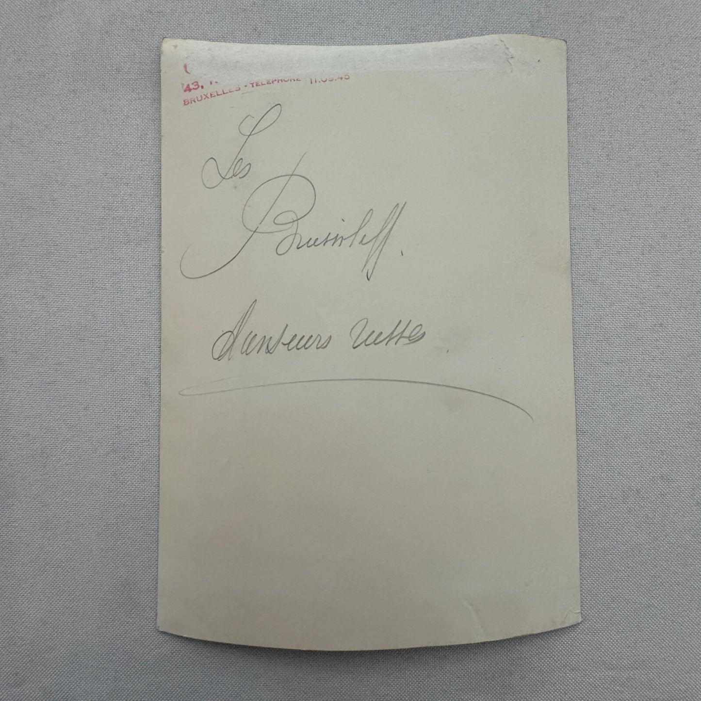 Vintage Circus Acrobat Act Balancing Photo Photograph European Performers