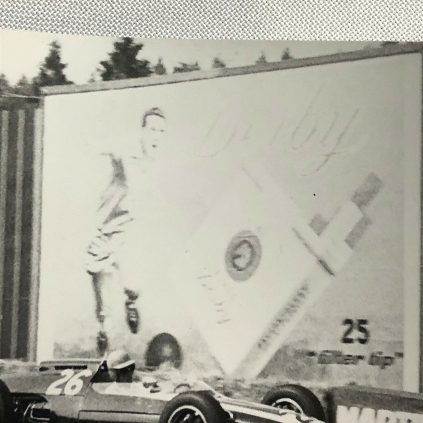 Vintage Grand Prix Racing Car Photo Photograph Print - SPA Belgium ?