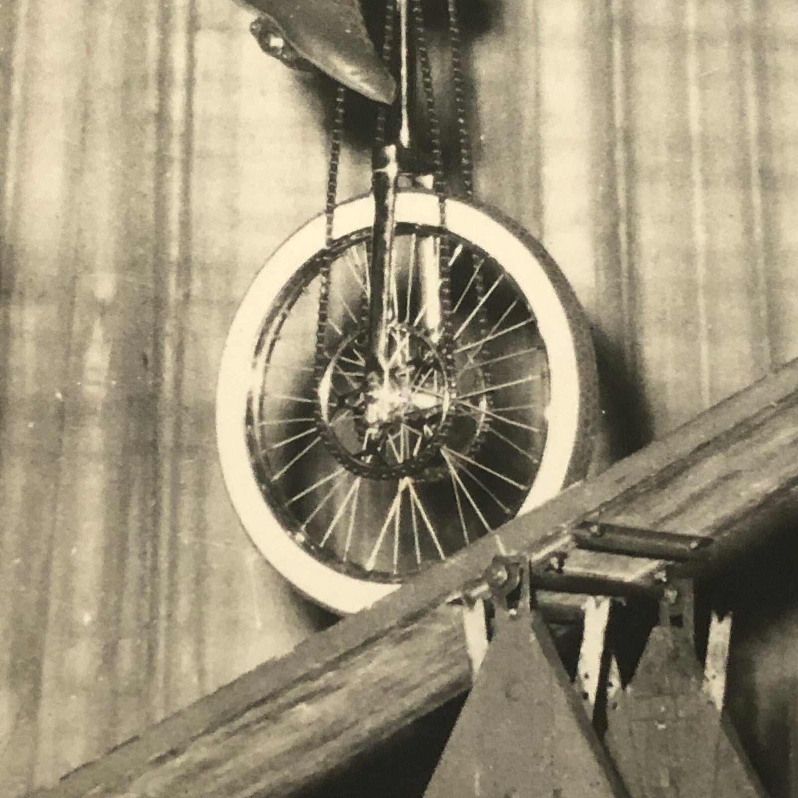 Circus Performer Balancing Act on Unicycle Photo Photograph Denmark