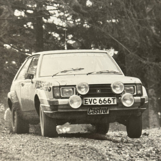 1980 RAC Rally Rallye Car Racing Photo Photograph Vintage Car