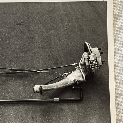 Vintage Porsche Parts Photo Photograph Brakes