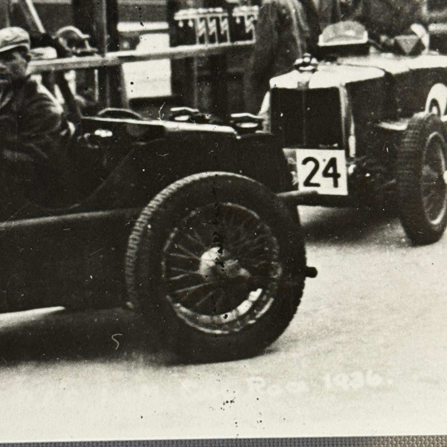 MG Racing Car Photo Photograph Print Vintage Image Modern Print